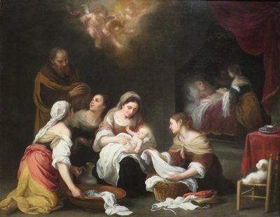 Die Geburt des heiligen Johannes des Täufers von Bartolomé Esteban Murillo